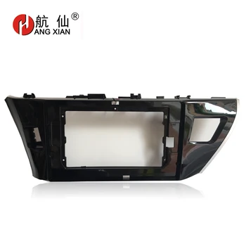 Рамка для автомагнитолы HANGXIAN 2 Din для Toyota Corolla 2014 автомобильный DVD-плеер Панель приборной панели Комплект Монтажной рамки Отделка лицевой панели