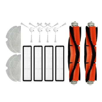Комплект аксессуаров для робота-пылесоса: боковая основная щетка, фильтр, тряпка для швабры для дома для Xiaomi Dreame F9/1C/2C/1T